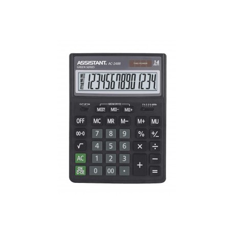 Калькулятор ASSISTANT 2488 14 разр.