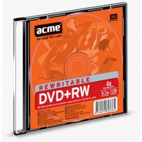 Диск DVD-RW Acme Slim 4,7 Гб