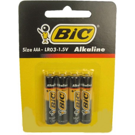 Батарейки AAА BIC