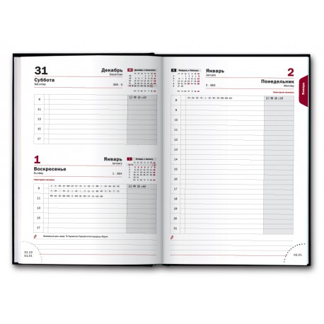 Ежедневник BRUNNEN А5 Мирадор 20__г.